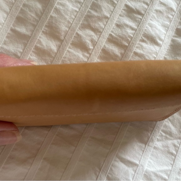 Tan leather card holder wallet - Picture 5 of 5